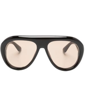 Chimi Pilot-Frame Sunglasses - Black