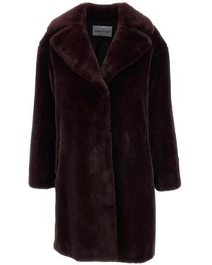 Stand Studio Camille Cocoon Coat - Black