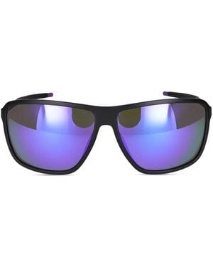 Police Rectangle Logo Sunglasses - Blue