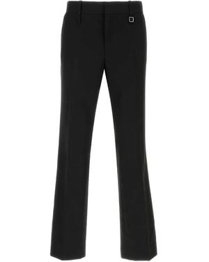 WOOYOUNGMI Wool Pants - Black