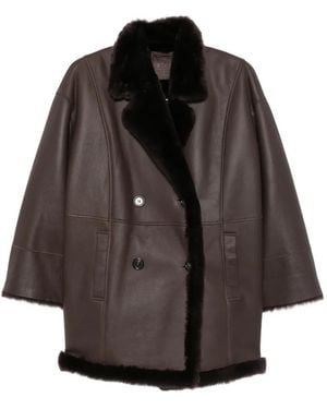 DESA NINETEENSEVENTYTWO Cappotto Doppiopetto - Marrone