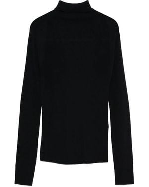 A.P.C. Carmen Turtleneck Top - Black