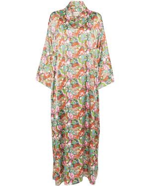 Bambah Kaleidoscopic Kaftan - Metallic