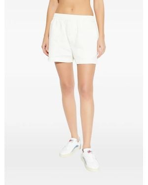 DSquared² Elasticated-Waistband Shorts - White