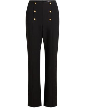 KARL LAGERFELD Tailored Trousers - Black