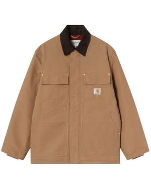 Carhartt Og Arctic Coat Hamilton/Tobacco - Natural