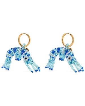 Amori Mori Gambero Earrings - Blue