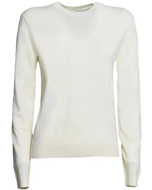 Weekend by Maxmara Pull En Maille Fine - White