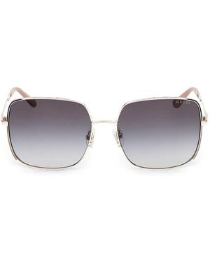 Guess Butterfly Sonnenbrille Mit Farbverlauf - Mettallic