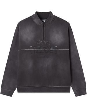 Izzue Ausgeblichener Pullover - Schwarz