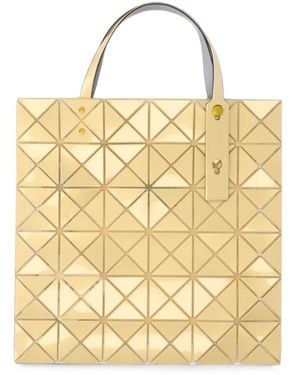Issey Miyake Geometric-Panel Tote Bag - Metallic