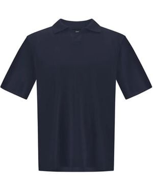 Herno Klassisches T-Shirt - Blau
