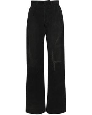 Enfants Riches Deprimes Corduroy Trousers - Black