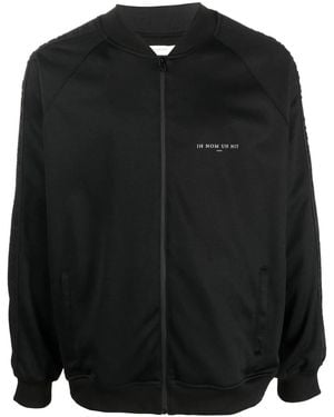 ih nom uh nit Logo-Print Lightweight Jacket - Black