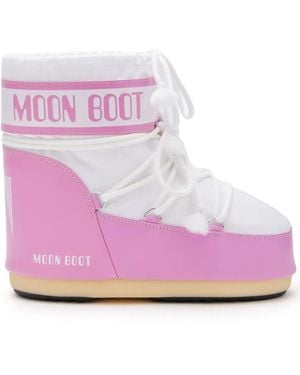 Moon Boot Icon Low ブーツ - ピンク