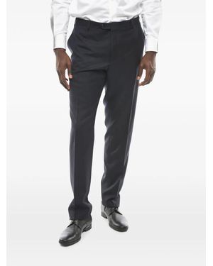 Corneliani Academy Virgin Wool Trousers - Grey