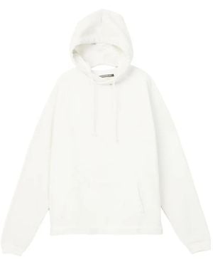 CAMPERLAB Sudadera Con Capucha Y Logo - Blanco