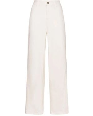 Elena Miro Button Trousers - White
