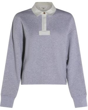 Rag & Bone Polo-Collar Jumper - Blue