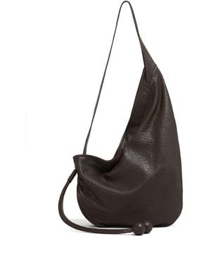 Marni Leather Shoulder Bag - Black