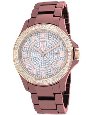 Jivago Round-Case 38Mm Watch - Metallic