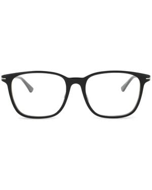 Montblanc Square-Frame Glasses - Black