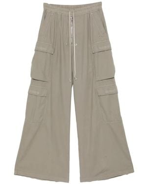 Rick Owens Double Cargo Jumbo-Belas Trousers - White