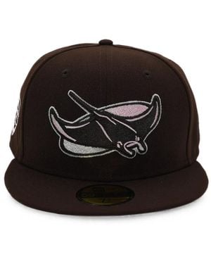 KTZ 59Fifty Tampa Bay Rays Baseball Cap - Black
