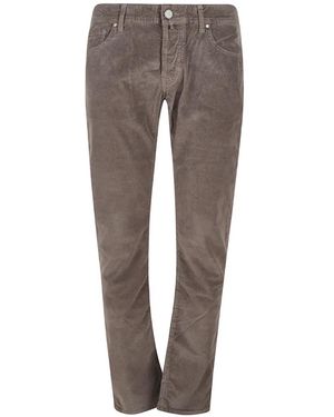 Jacob Cohen Corduroy Pants - Gray