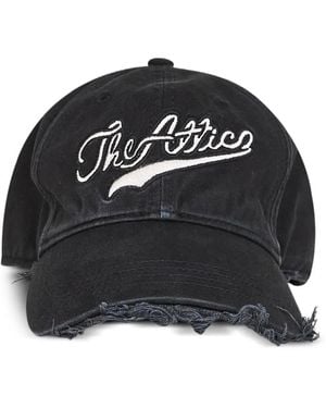 The Attico Cappello Da Baseball Con Ricamo - Nero
