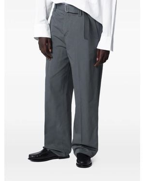 Lardini Belted Trousers - Grey