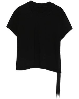 Rick Owens Short-Sleeved T-Shirt - Black