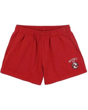 Sporty & Rich Sport Bermuda Shorts - Red