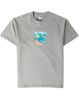 POLAR SKATE Scarecrow-Print T-Shirt - Grey