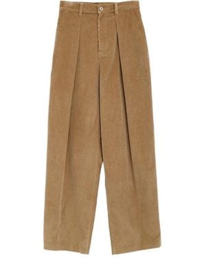 JW Anderson Single-Pleat Trousers - Natural