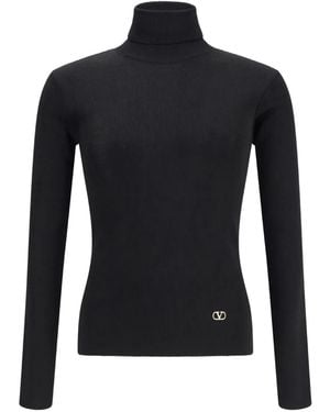 Valentino Garavani Roll-Neck Jumper - Black