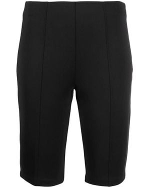 Calvin Klein Logo-Print Bike Shorts - Black