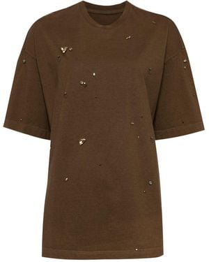 JNBY Beaded T-Shirt - Brown