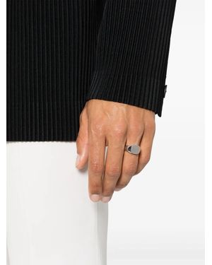 Tom Wood Ivy Polished-Finish Ring in White | Lyst