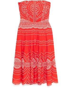 Charo Ruiz Iris Midi Dress - Red