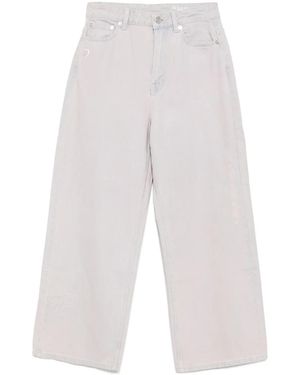 Aape By A Bathing Ape Jeans Con Applicazione - Bianco