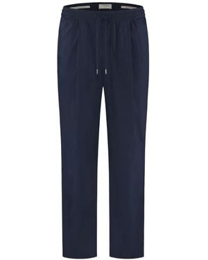 Jacob Cohen Drawstring Straight-Leg Pants - Blue
