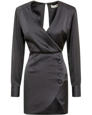 Nineminutes Robe The Grace À Coupe Courte - Noir
