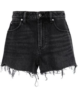 Alexander Wang Bite Denim Shorts - Black