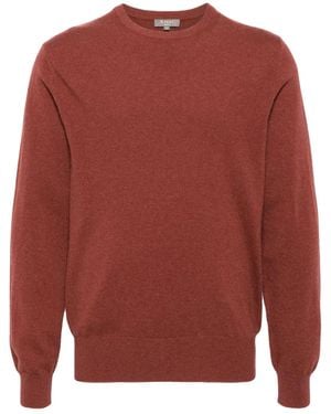N.Peal Cashmere The Oxford Cashmere Sweater - Red