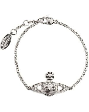 Vivienne Westwood Mini Bas Relief ブレスレット - ホワイト