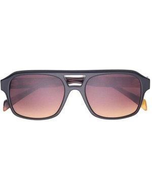 Maje Pilot-Frame Sunglasses - Pink