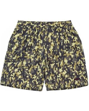 Gramicci Reef Camouflage-Print Shorts - Green