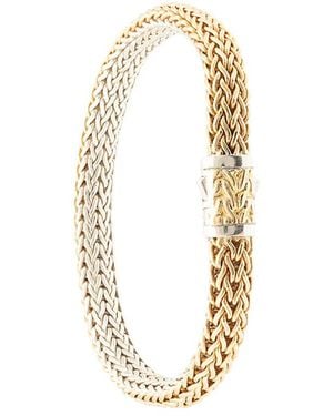 John Hardy 18Kt 'Classic Chain' Gelbgoldarmband - Mettallic