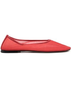 Dear Frances Balla Ballet Flats - Red